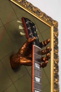 Guitar Frame With Guitar Grip