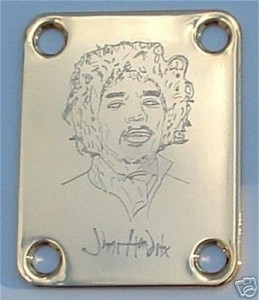 Strat Hendrix Neck Plate