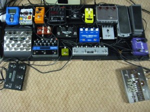Lava Cable Kit on Pedalboard