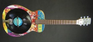 Worland Vinyl Resonator Guitar