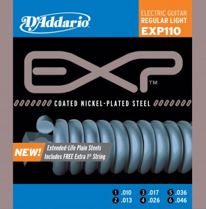 D&#39;Addario EXP Coated Nickel Round Wound