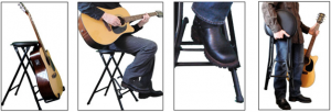 Farley&#039;s Stage Player II Folding Guitar Stand &amp; Stool
